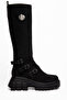 Diola Suede Women's Black Casual Boots - 3