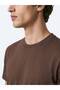 Brown Plain T-Shirt - 4