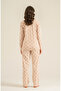Women'S, Shirt Collar, (Socks Included), Pajama Set - 4