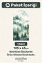 Misty Pine Forests Bohemian Arch Boho Arch Modern Wall Sticker Mnb-78 - 7