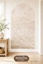 Coffee Stone Bohemian Arch Boho Arch Modern Wall Sticker Mnb-75 - 2