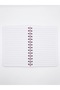 Pink Ribbon 01 Patterned Spiral Lined Notebook - Lined Leafed Notepad - 2