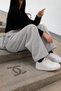 2-Piece Economical Pack Women's Loose Fit Lightweight Casual Straight Leg Side Pocket Street Sweatpants - 2