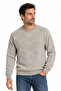 Men's Crew Neck Patterned Sweater