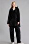 Women's Coat H6973Ax/Bk81 Black - 2