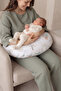 Breastfeeding Pillow – 100% Cotton Poplin Mother & Baby Support Pillow - Whale's Dreams - 3