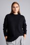 Oversized Crew Neck Wool Blend Basic Sweater H2239AX26WN - 2