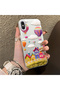 حافظة هاتف متوافقة مع iPhone XS Max مصنوعة من السيليكون ذات حافة صلبة وخلفية صلبة بنمط بالون للزوجين - 3