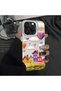 Realme 12 Lite Compatible Silicone Edge Hard Back Case Balloon Pattern Couple Phone Case - 8
