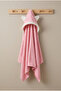 Hooded Baby Swaddle Towel (75X75 cm) - Cotton with Fleece Figures - 2