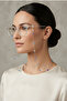 Elegant Blue Crystal Brass Eyeglass Chain