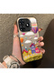 For Tecno Spark 10 Pro Compatible Silicone Edge Hard Back Case Balloon Pattern Lover Couple Phone Case - 3