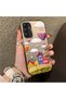 Samsung Galaxy A14 Compatible Silicone Edge Hard Back Case Balloon Patterned Lover Couple Phone Case - 3