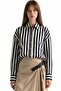 Busem Striped Woven Buttoned Shirt