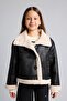 Warm Waterproof Large Collar Plush Lining Coats Girls C4979A826Au