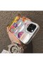 iPhone 13 Pro Max Compatible Silicone Edge Hard Back Case Balloon Pattern Lover Couple Phone Case - 4