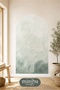 Dusty Greenish Bohemian Arch Boho Arch Modern Wall Sticker Mnb-72 - 2