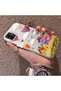 Samsung Galaxy A04 Compatible Silicone Edge Hard Back Case Balloon Patterned Lovers Couple Phone Case - 2