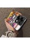 Redmi Note 13 Pro 4g Compatible Silicone Edge Hard Back Case Balloon Pattern Couple Phone Case - 4