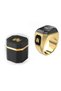 Metal Zinc Alloy Smart Counter Ring for Zikr & Tasbih – Bluetooth-Enabled Digital Tasbeeh Counter with 5 Prayer Time Reminders, OLED Display, Vibration Alerts, and Rechargeable Storage Case - 1