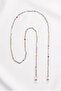 Kement Model Colorful Crystal Brass Glasses Chain - 3