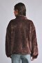 Loose Fit Half-Zip Fleece Cardigan H7859Ax26Wn - 4