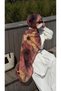 Cotton Rosaly Pattern Shawl-Dried Rose - 7
