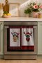 Reindeer Holiday Plaid Set of 2 Kitchen Towels with Glasses, Deer and Llama Red Plaid Christmas 35X55 - 4