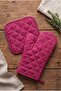 Oven Mitts Oven Holder Premium Heat Proof Kitchen Glove Holder Heat Resistant Gloves - 3