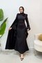 Dabıl Güllü Evening Dress Black - 4