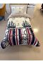 Single Double-Sided Luxury Welsoft Elite Quilt Soft Fleece Quilt and Pillowcase Tıtanıc Beige