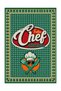 Aura Chef's Kitchen Patterned Woven Base Decorative Carpet Auraplus53 - 2