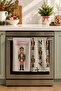 Nutcracker Sage Check Nutcracker and Sage Check Christmas Patterned 2-Piece Kitchen Towel Set 35X55 - 3