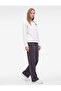 Long Sleeve Embroidered Crew Neck Bowknot Sweatshirt - 2