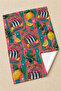 Sardines Au Citron Pink Turquoise Sardine and Lemon Patterned Colorful Set of 2 Kitchen Towels 35X55 - 6