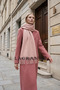Extra Soft Textured Women's Scarf/ Shawl with Tassel Detail - 2