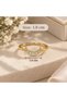 Crescent Sparkle Ring - 3
