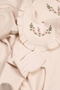 100% Cotton Newborn Baby Girl Hospital Discharge Set - 10-Piece Baby Set with Floral Embroidery and Baby Collar - 3