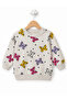 Baby Girl 2 Threaded Threaded Sweatshirt Pants 2-Piece Set - 2
