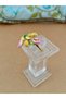 Multi-Colored Enamel Tulip Motif Adjustable Ring - 3