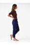 Layered High Waist Fabric Carrot Pants with Pockets - 2