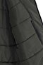 Men's Relax Fit Classic Cut Adjustable Hooded Zippered Color Block Pocketed Khaki Puffer Jacket - 3