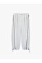Beli Lace-Up Ribbed Balloon Fit Oversize Jogger Sweatpants - 5