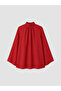 I Dik Roba Collar Gathered Modal Blend Blouse from Freezen Store