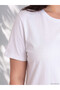 White Plus Size Cotton Women's T-Shirt 2-Pack - 3