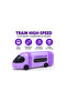 2-in-1 Train Shaped Eraser & Pencil Sharpener for Kids | Cute Bullet Train Design | Manual Double Hole Sharpener with Built-in Eraser | School Stationery, Return Gift - 7