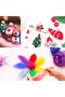 Needle Felting Beginner Set 36 Colors Needle Felting Hobby Kit Felt Needlework Set Full Needle Felting Set - 7