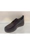 Genuine Leather Lace-Up Platform Sole Casual Women's Shoes - 3