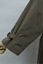 Double-Breasted Collar Belted Lined Double-Pocket Trench Coat - Light Brown - 5