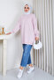 Women's Silvery Soft Textured Knitwear Tunic - 7